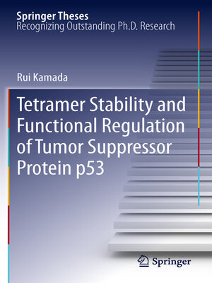 cover image of Tetramer Stability and Functional Regulation of Tumor Suppressor Protein p53